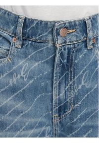 BOSS Jeansy C_Ada 50545081 Niebieski Straight Fit. Kolor: niebieski