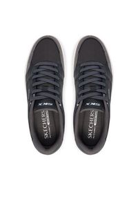 skechers - Skechers Sneakersy League Imperion 254073/BKGY Czarny. Kolor: czarny. Materiał: materiał #6