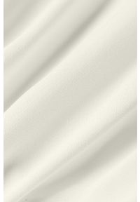IVY & OAK - Ivy Oak Sukienka kolor biały maxi rozkloszowana. Typ kołnierza: kołnierzyk stójkowy. Kolor: biały. Materiał: materiał. Typ sukienki: rozkloszowane. Długość: maxi #4