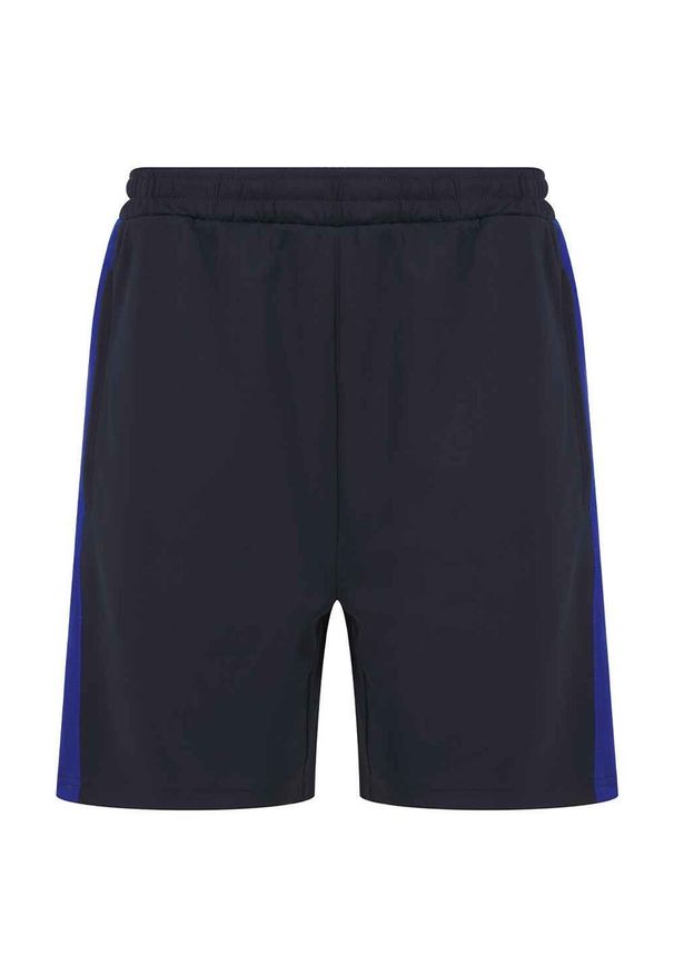 FINDEN & HALES - Spodenki Z Dzianiny Z Kieszenią Dla Dorosłych Unisex. Kolor: niebieski. Materiał: dzianina