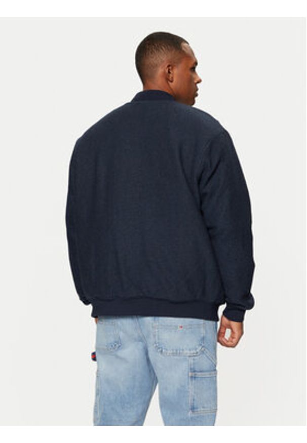 Champion Kurtka bomber 220358 Granatowy Regular Fit. Kolor: niebieski. Materiał: wiskoza