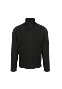 Regatta - Męska Bluza Polarowa Honestly Made. Kolor: czarny. Materiał: polar. Sezon: zima. Styl: sportowy. Sport: turystyka piesza #1