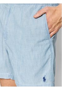 Polo Ralph Lauren Szorty materiałowe 710862776001 Błękitny Regular Fit. Kolor: niebieski. Materiał: bawełna #2