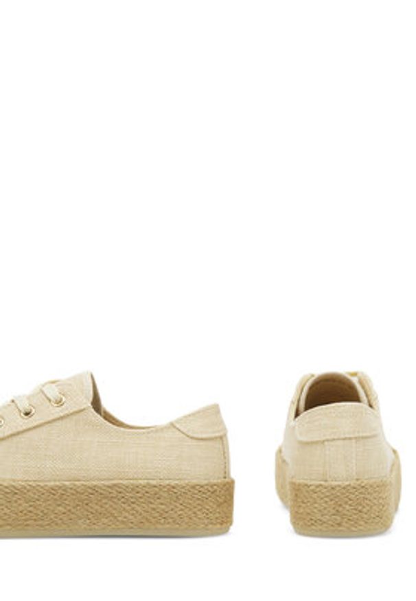 DeeZee Espadryle WSK1576-01 Beżowy. Kolor: beżowy. Materiał: materiał