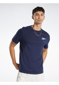 Reebok T-Shirt Reebok Basketball Court Top T-Shirt HM6239 Niebieski Relaxed Fit. Kolor: niebieski. Materiał: bawełna #1