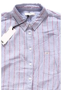 Lee - LEE ONE POCKET SHIRT HEATHER BLUE L46BCBLI. Materiał: materiał