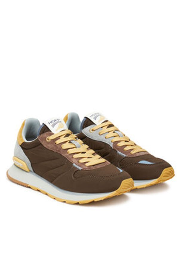 HOFF Sneakersy Track & Field 22517003 Brązowy. Kolor: brązowy. Materiał: zamsz, skóra