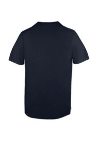 Koszulka Męska (T-Shirt) - Pako Jeans - Granat, Dekolt U-Neck (Okrągły). Okazja: na co dzień. Kolor: niebieski. Materiał: bawełna. Styl: casual