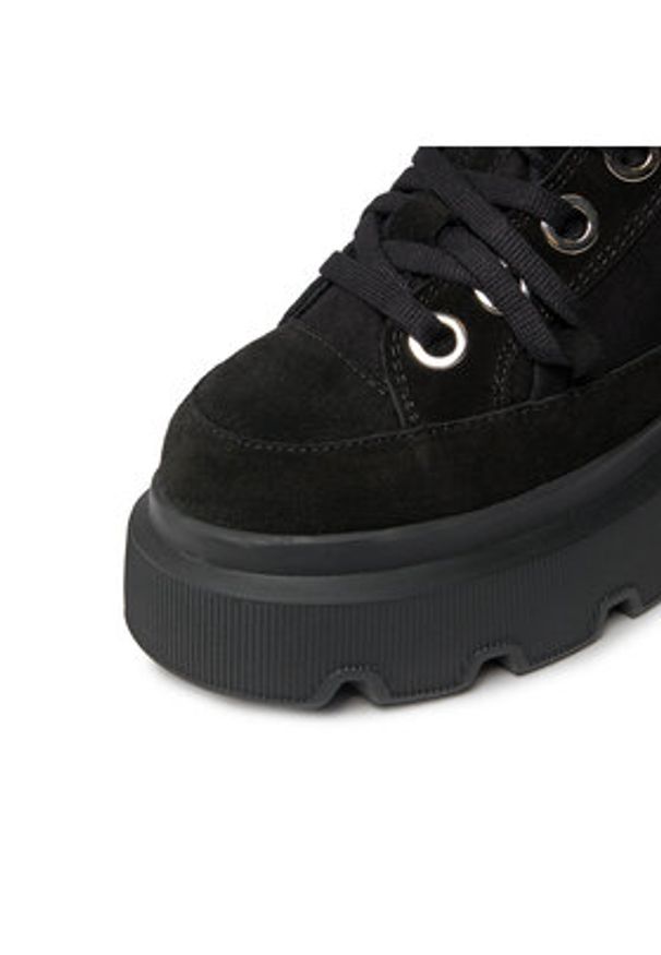 Inuikii Śniegowce Matilda 35203-028 Czarny. Kolor: czarny. Materiał: skóra, zamsz