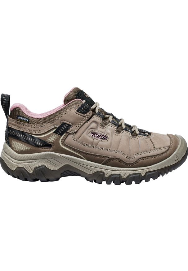 keen - Damskie buty trekkingowe Keen Targhee IV WP. Kolor: czerwony, wielokolorowy, różowy, brązowy