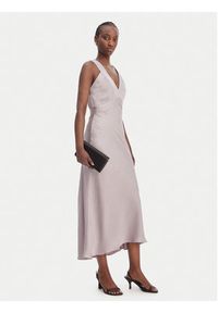 BOSS Sukienka koktajlowa C_Danden 50553582 Fioletowy Regular Fit. Kolor: fioletowy. Materiał: syntetyk. Styl: wizytowy #5