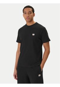 Calvin Klein Jeans T-Shirt Waffle Badge LV04RD008G Czarny Regular Fit. Kolor: czarny. Materiał: syntetyk #1