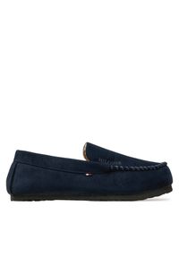 TOMMY HILFIGER - Mokasyny Tommy Hilfiger. Kolor: niebieski