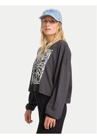 Billabong Bluzka Trip Around EBJZT00491 Szary Cropped Fit. Kolor: szary. Materiał: bawełna #2