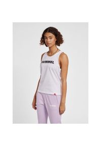 Damski tank top Hummel Legacy. Kolor: biały. Sport: fitness