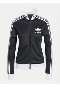 Adidas - adidas Bluza Beckenbauer IW3174 Czarny Regular Fit. Kolor: czarny. Materiał: bawełna
