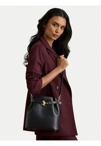 Lauren Ralph Lauren - LAUREN RALPH LAUREN Torebka 431982787001 Czarny. Kolor: czarny. Materiał: skórzane #1