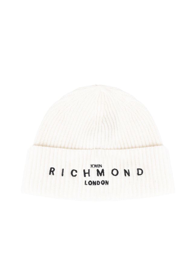 John Richmond Czapka | RMA22156HA | Mężczyzna | Biały. Kolor: biały. Materiał: wiskoza, wełna, kaszmir, nylon