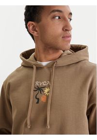 RVCA Bluza Deep Think EVYSF00138 Beżowy Boxy Fit. Kolor: beżowy. Materiał: bawełna #4