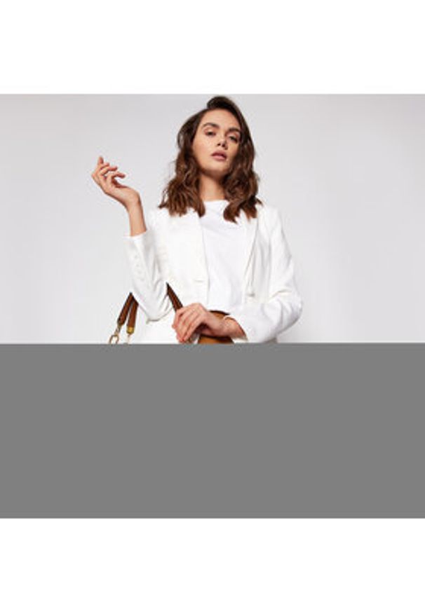 MICHAEL Michael Kors Torebka Lillie 30T9G0LE3L Brązowy. Kolor: brązowy. Materiał: skórzane