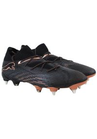 Puma - Buty piłkarskie PUMA Future 7 Ultimate MxSG pumacopper. Kolor: czarny. Sport: piłka nożna