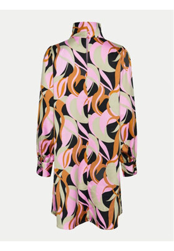 YAS Sukienka codzienna Cilea 26035391 Szary Relaxed Fit. Okazja: na co dzień. Kolor: szary. Materiał: syntetyk. Typ sukienki: proste. Styl: casual