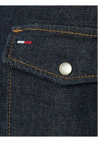 Tommy Jeans Koszula jeansowa Western DM0DM23022 Granatowy Regular Fit. Kolor: niebieski. Materiał: bawełna #2