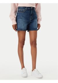 Tommy Jeans Szorty jeansowe DW0DW22688 Niebieski Straight Leg. Kolor: niebieski. Materiał: jeans, bawełna #1