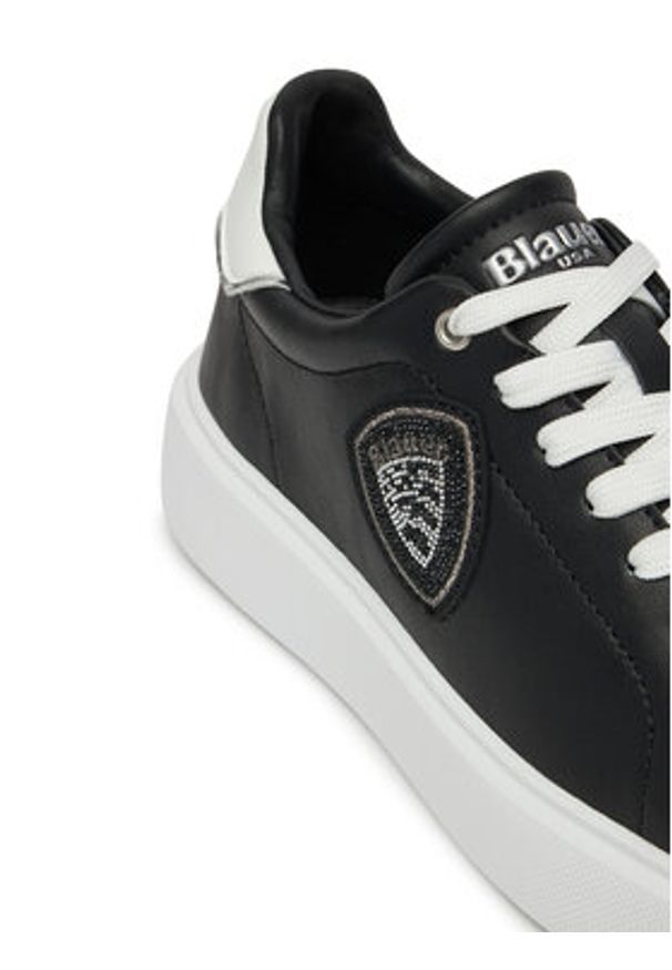 Blauer Sneakersy S5VENUS01 Czarny. Kolor: czarny. Materiał: skóra
