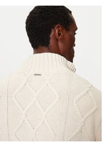 Guess Sweter M4BR49 Z3IN0 Beżowy Regular Fit. Kolor: beżowy. Materiał: syntetyk #2