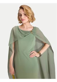 Swing Sukienka wieczorowa 5AK11900 Zielony Regular Fit. Kolor: zielony. Materiał: syntetyk. Styl: wizytowy #3