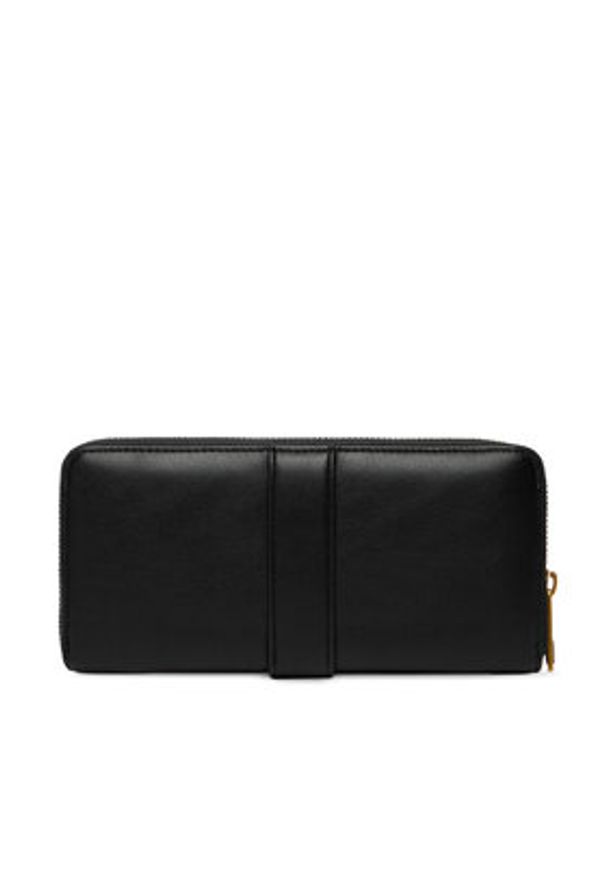 Just Cavalli Portfel 80RA5PA1 ZSA89 Czarny. Kolor: czarny. Materiał: skóra
