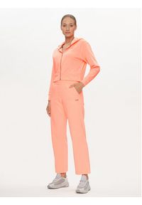 DKNY Sport Spodnie dresowe DP3P3406 Pomarańczowy Wide Leg. Kolor: pomarańczowy. Materiał: bawełna #2