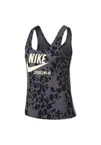 Koszulka damska fitnessowa Nike Sportswear Gym Vintage AR3810. Materiał: materiał, bawełna, tkanina, poliester, jersey. Długość rękawa: na ramiączkach. Sport: fitness #1