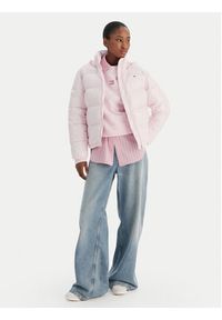 Tommy Jeans Kurtka przejściowa DW0DW22039 Różowy Regular Fit. Kolor: różowy. Materiał: syntetyk #3