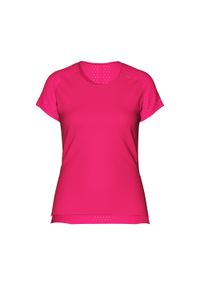 KIPRUN - Koszulka do biegania damska Kiprun Light. Kolor: różowy. Materiał: elastan, poliester, materiał. Sezon: lato. Sport: bieganie