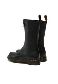 Dr. Martens Glany 1B99 Front Zip 32053001 Czarny. Kolor: czarny. Materiał: skóra #5