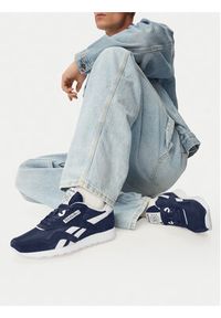 Reebok Sneakersy SS-CLASSIC NYLON 100009276 M Granatowy. Kolor: niebieski. Materiał: zamsz, skóra. Model: Reebok Nylon, Reebok Classic #4