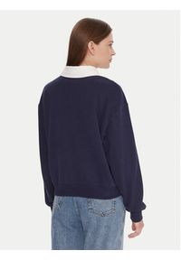 United Colors of Benetton - United Colors Of Benetton Bluza 3WNWD3011 Granatowy Regular Fit. Kolor: niebieski. Materiał: bawełna, syntetyk #4