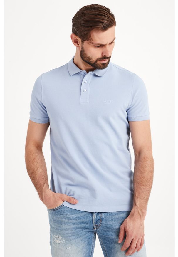Koszulka polo JOOP! Jeans sportowa, polo, w jednolite wzory