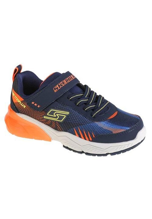 skechers - Buty do chodzenia dla dzieci Skechers Thermoflux 20. Zapięcie: rzepy. Kolor: wielokolorowy. Materiał: materiał, syntetyk, tkanina. Szerokość cholewki: normalna. Sport: turystyka piesza