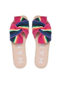 Manebi Espadryle Sandals With Knot U 5.6 Kolorowy. Materiał: materiał. Wzór: kolorowy