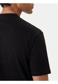 Karl Lagerfeld - KARL LAGERFELD T-Shirt 755146 562224 Czarny Loose Fit. Typ kołnierza: dekolt w karo. Kolor: czarny. Materiał: bawełna #3