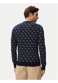 Guess Sweter M6YR11 Z0916 Granatowy Regular Fit. Kolor: niebieski. Materiał: syntetyk #2