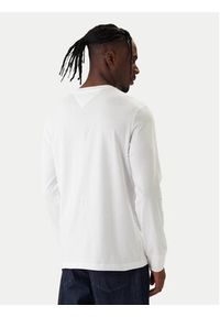 TOMMY HILFIGER - Tommy Hilfiger Longsleeve Brand Love MW0MW41454 Biały Regular Fit. Kolor: biały. Materiał: bawełna. Długość rękawa: długi rękaw #5