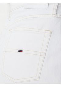 Tommy Jeans Spódnica jeansowa Claire DW0DW20125 Écru Regular Fit. Materiał: bawełna #3