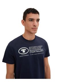Tom Tailor T-Shirt 1035611 Niebieski Regular Fit. Kolor: niebieski. Materiał: bawełna #11