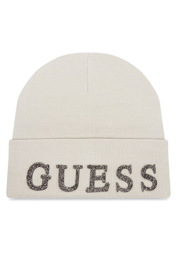 Czapka Guess. Kolor: beżowy