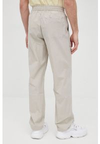 Rains spodnie 18700 Woven Pants Regular kolor zielony proste high waist. Stan: podwyższony. Kolor: zielony. Materiał: tkanina #7