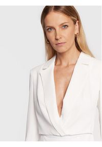 Pinko Sukienka koktajlowa Alejandra 1G1836 7624 Biały Slim Fit. Kolor: biały. Materiał: syntetyk. Styl: wizytowy #3